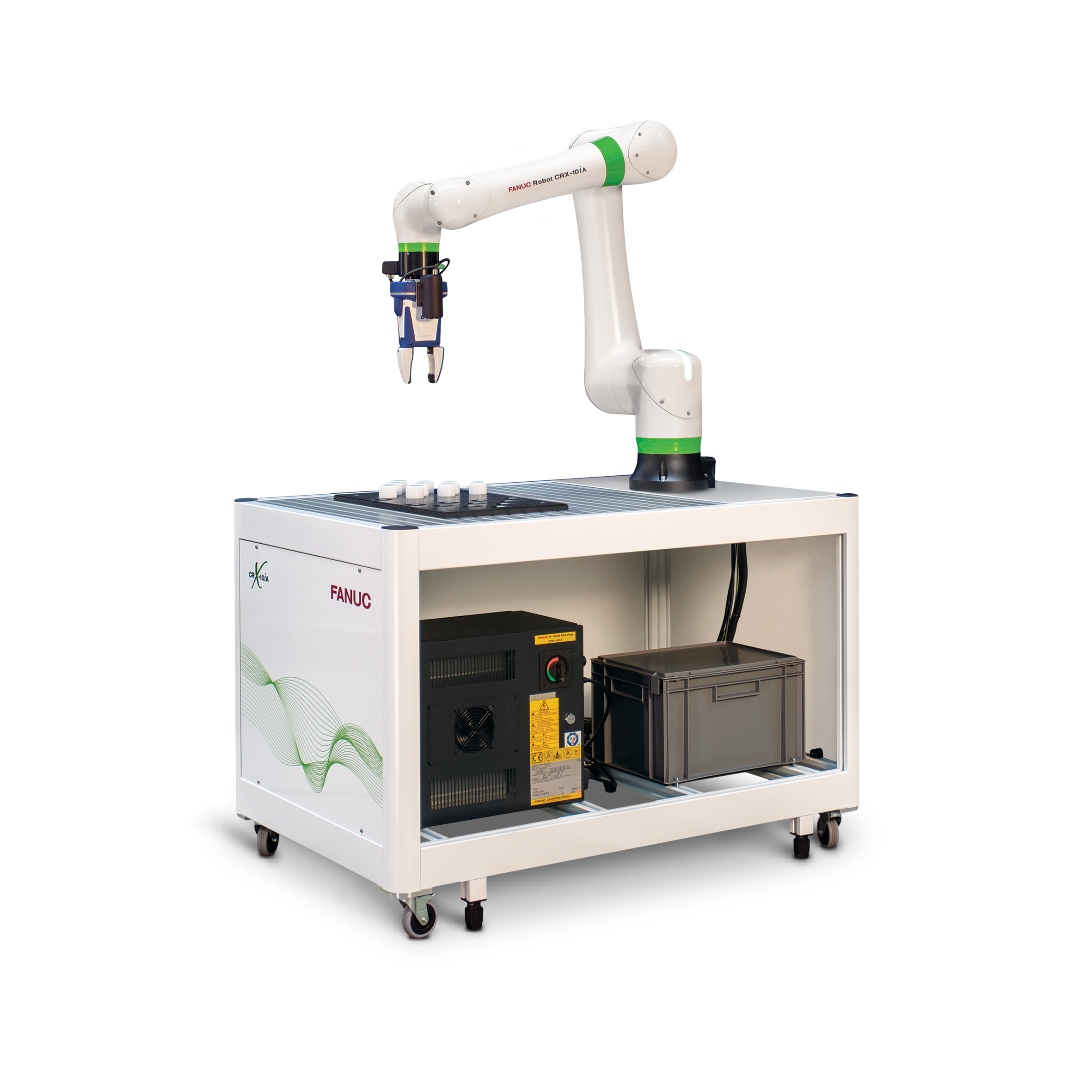 Robot współpracujący FANUC CRX na ramie - pakiet edukacyjny
