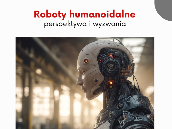 Robot humanoidalny w zakładzie produkcyjnym