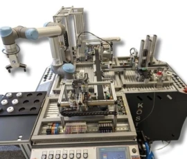 Widok na stanowisko od strony stacji magazynu powierzchniowego.