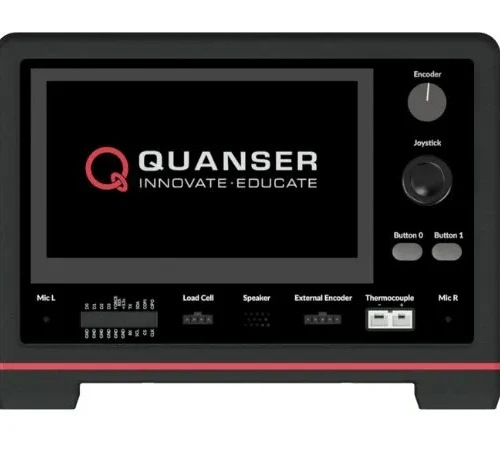 Trenażer czujników Quanser Front trenażera Quanser