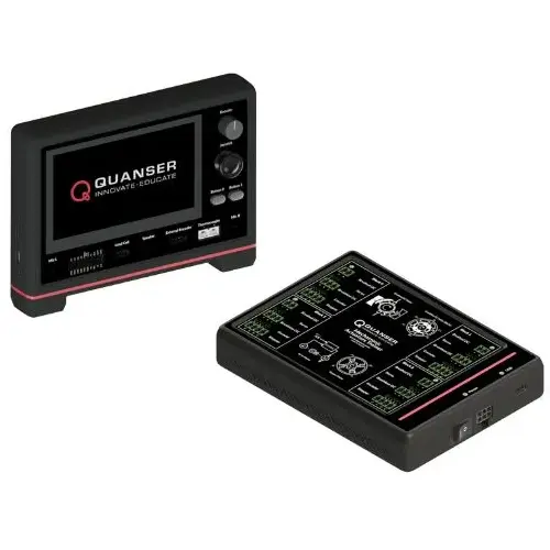 Dwa trenażery Quanser Zdjęcie dwóch trenażerów Quanser