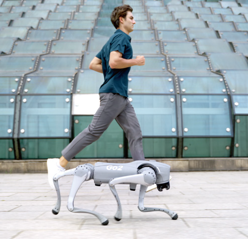 Side step Robot Unitree Go2