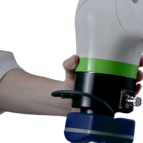 Manual Guided Teaching Dłoń trzymająca ramię robota FANUC CRX